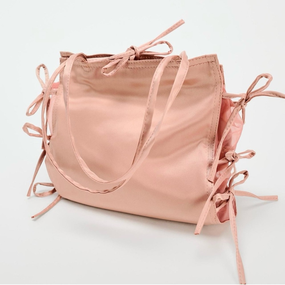 Zara Soft Pink Shoulder Bag